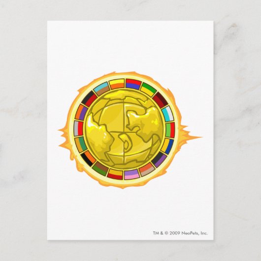 2010アルタドール杯のロゴ ポストカード (正面)