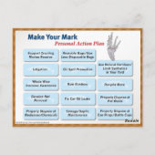 2010アロヨグレイ鯨 – クジラの足跡 ポストカード (裏面)