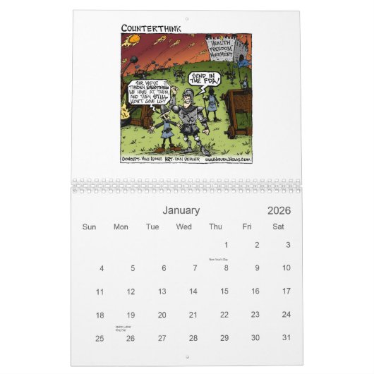 2010カウンターはカレンダーを考えます カレンダー (1月 2026)