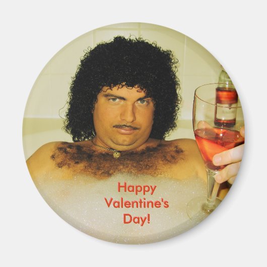 2010カルアンダー2febuary、ハッピーバレンタインデー!... マグネット (正面)