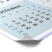 2010カレンダーポスターのカスタマイズ ポスター (角)