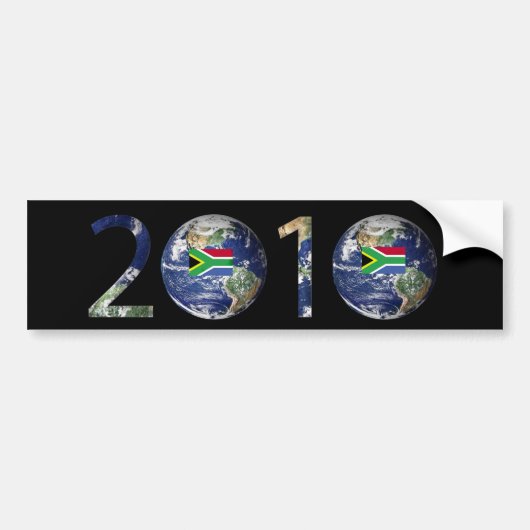 2010サッカー バンパーステッカー (正面)