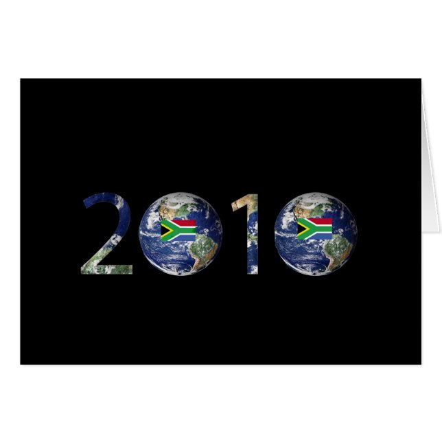 2010サッカーw杯グリーティングカード (正面横)