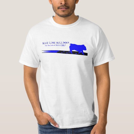 2010ブルーラインブルドッグ Tシャツ (正面)