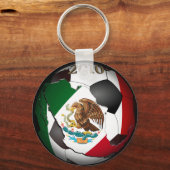2010メキシコサッカーボール キーホルダー (正面)