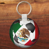 2010メキシコサッカーボール キーホルダー (正面)