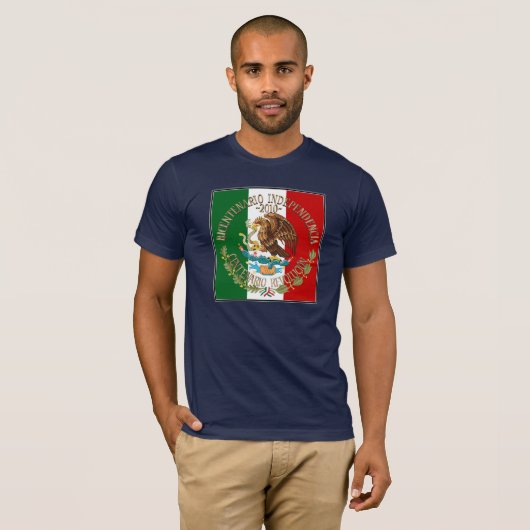 2010メキシコ独立/革命 Tシャツ (正面フル)