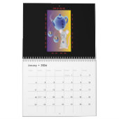 2010中国の年〔占星術の〕十二宮図暦- Tiger2年 カレンダー (1月 2026)