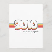 2010伝説誕生 ポストカード (正面)