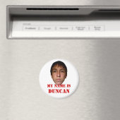 2010冷凍機マグネット、私の名前ダンカン マグネット (インサイチュ (食洗機))