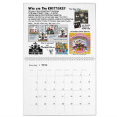 2010匹のBN.の生き物のカレンダー カレンダー (1月 2026)