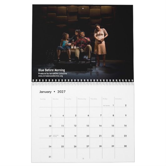 2010年それは壁掛けカレンダーを与えます カレンダー (1月 2027)