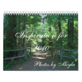 2010年のインスピレーション カレンダー (カバー)