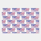 2010年のドナルド・トランプ ラッピングペーパーシート (正面3)