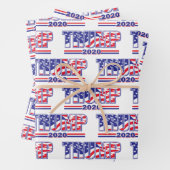 2010年のドナルド・トランプ ラッピングペーパーシート (インサイチュ)