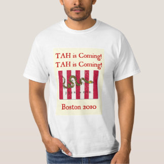 2010年のボストンTAH旅行 Tシャツ