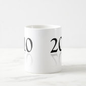 2010年の卒業のギフトは2010年のクラスを- w襲います コーヒーマグカップ (中央)