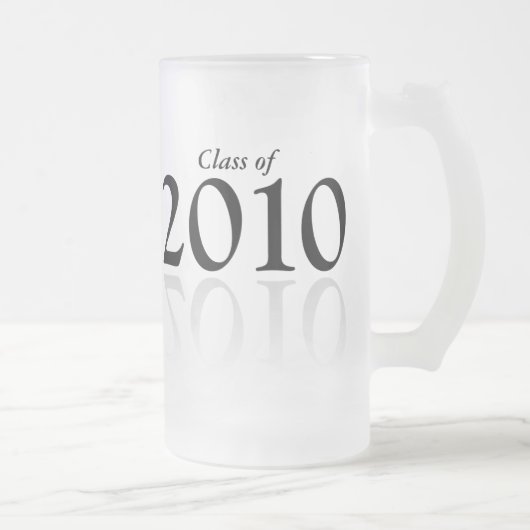 2010年の卒業のギフトビールジョッキのクラス フロストグラスビールジョッキ (右)
