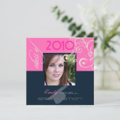 2010年の卒業生/キャップ/スワール 招待状 (スタンド正面)