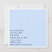 2010年の招待状のクラス 招待状 (裏面)