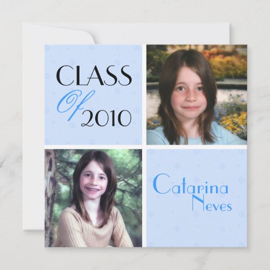 2010年の招待状のクラス 招待状 (正面)