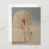 2010年の男と子 ポストカード (正面/裏面)