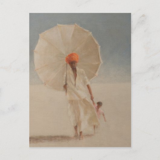 2010年の男と子 ポストカード (正面)