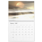 2010年の禅の地平線のカレンダー カレンダー (2月 2027)