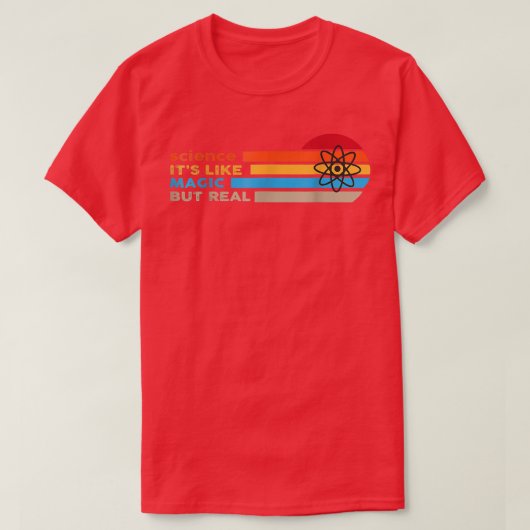 2010年の科学は魔法に似た Tシャツ (デザイン正面)