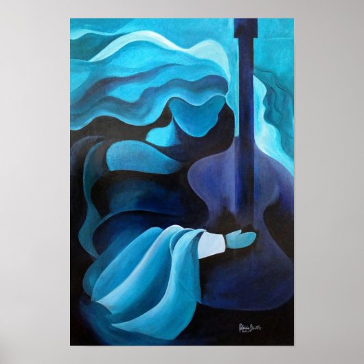 2010年の空気の中で音楽を聴く ポスター (正面)