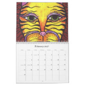 2010年の芸術猫 カレンダー (2月 2027)