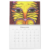 2010年の芸術猫 カレンダー (2月 2026)