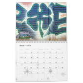 2010年の落書きのカレンダー カレンダー (3月 2026)