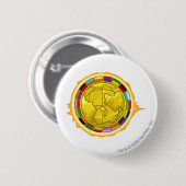 2010年のAltadorのコップのロゴ 缶バッジ (正面&裏面)