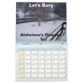 2010年のAlzheimerの認識度のカレンダー… カレンダー (2月 2027)