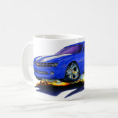 2010年のCamaroの青白の車 コーヒーマグカップ (正面左)