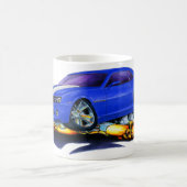 2010年のCamaroの青白の車 コーヒーマグカップ (中央)