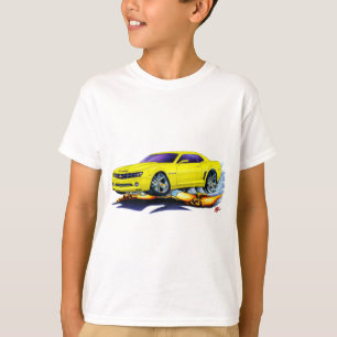 2010年のCamaroの黄色い車 Tシャツ