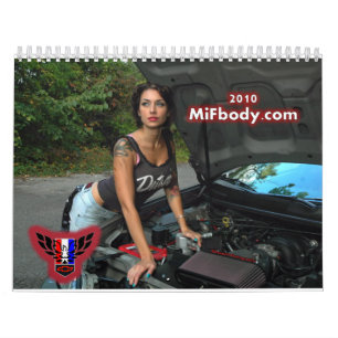 2010年のMiFbody.com カレンダー