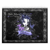 2010年のMyka Jelinaのゴシック様式ファンタジーの妖精の芸術のカレンダー カレンダー (カバー)