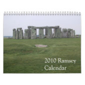 2010年のRamseyのカレンダー カレンダー (カバー)