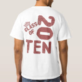 2010年のTシャツのLHSのクラス Tシャツ (裏面)