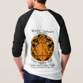 2010年のVäsenの金ヒキガエルのキャンプ用シャツ(前部写真) Tシャツ (裏面)