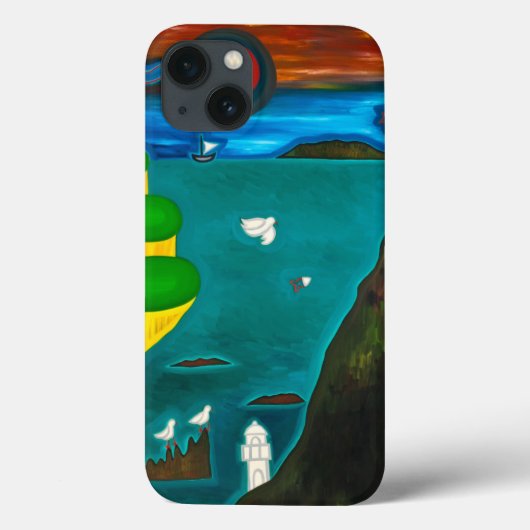 2010年イギリスの海岸 Case-Mate iPhoneケース (裏面)