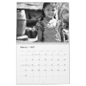 2010年カレンダーで踊る カレンダー (2月 2027)