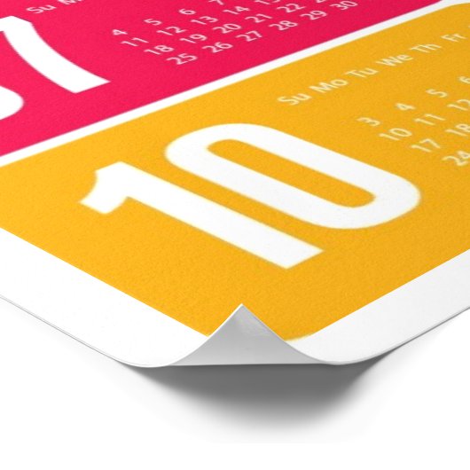 2010年カレンダー ポスター (角)