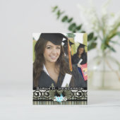 2010年クラスの卒業招待状 インビテーションポストカード (スタンド正面)