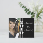 2010年クラスの卒業招待状 インビテーションポストカード (スタンド正面)