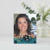 2010年クラスの卒業招待状 インビテーションポストカード (スタンド正面)