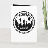 2010年クラスの卒業招待状 招待状 (裏面)